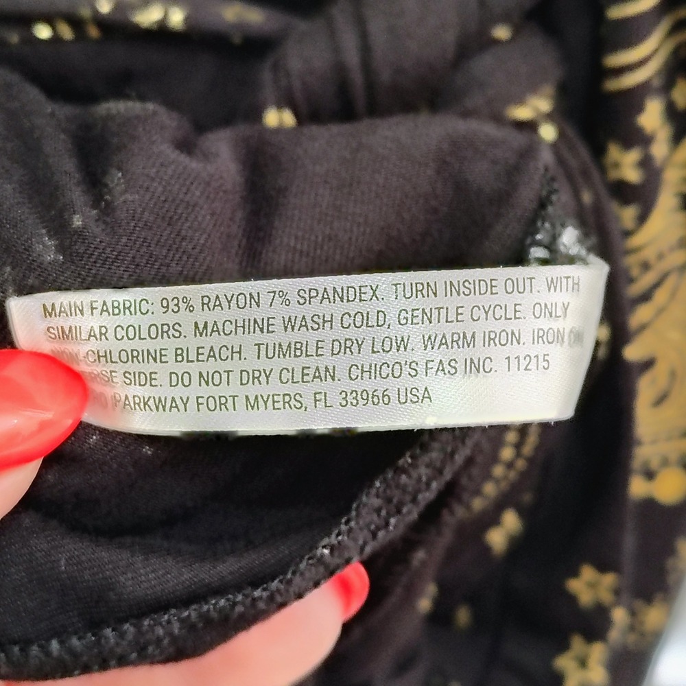 Celestial Whimsigoth Soma Robe Womens XS Black Gold Sun Moon Astrology Wrap Belt - Picture 6 of 6